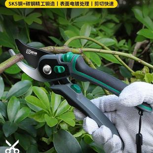 修枝剪园艺工具剪果树花艺剪子不锈钢省力粗枝园林剪树枝修剪翦刀