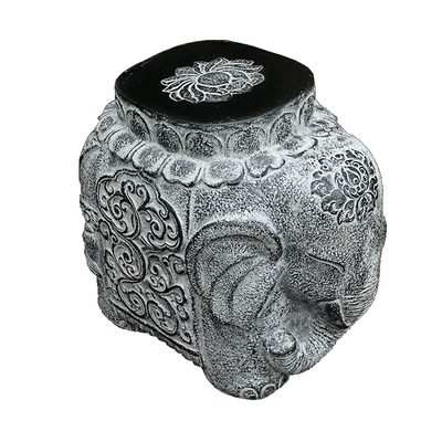 大象一对招财镇宅摆件小院子别墅门口装饰花园民宿仿石凳子门墩