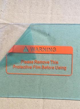 电焊面罩PC内外保护片110*90 焊帽专用塑料保护液晶片透明白玻璃