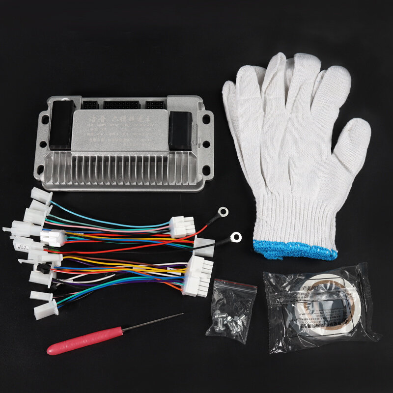正弦波外卖电摩专用电动摩托二两轮车48V60V72V驱动控制器超速王