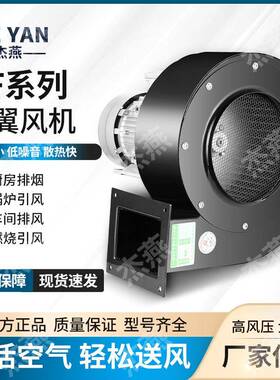 直销DF离心式鼓风机220v排烟吸尘抽风机370W多翼式低噪声离心风机