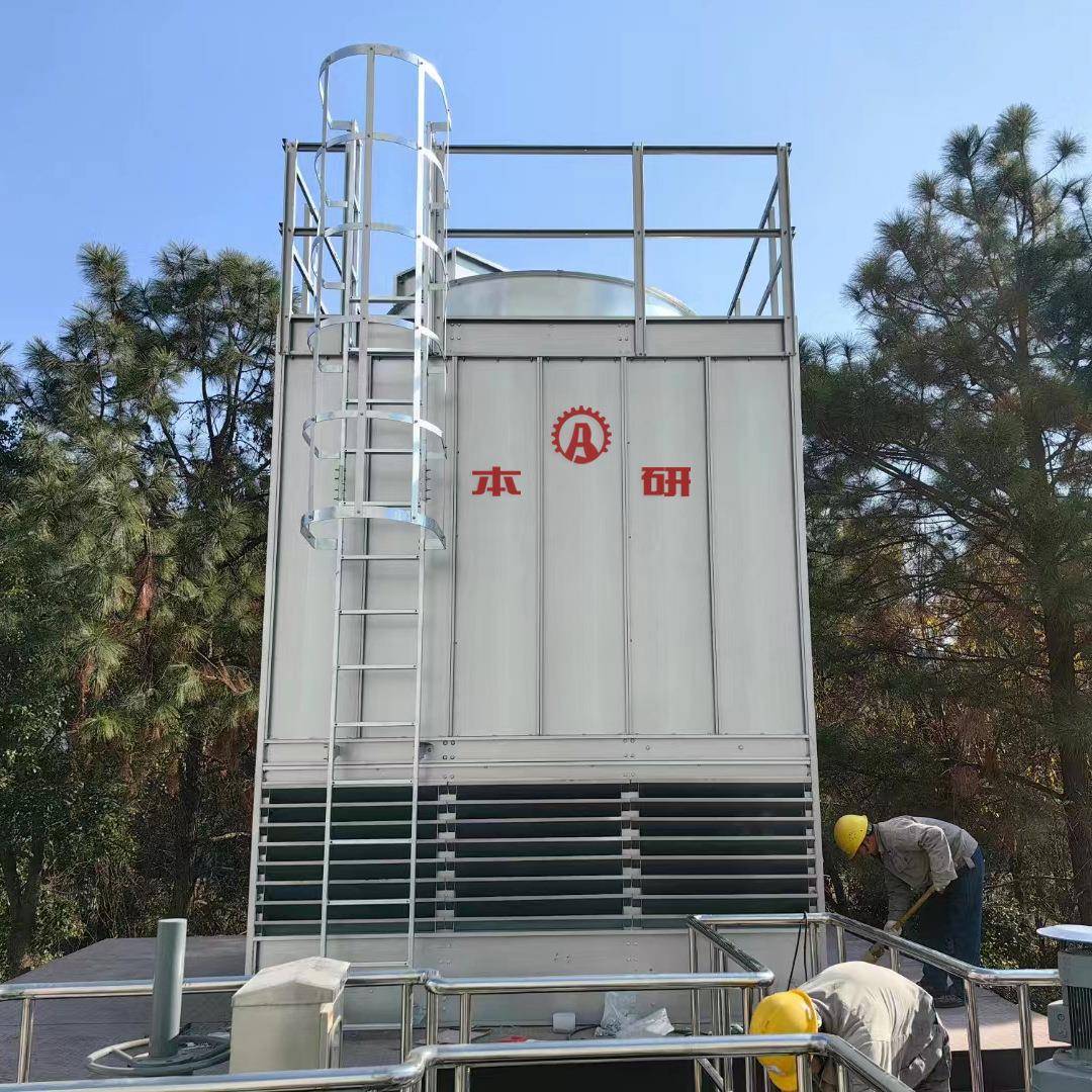 光伏行业配套全钢冷却水塔逆流式凉水塔高效节能风机价格优惠