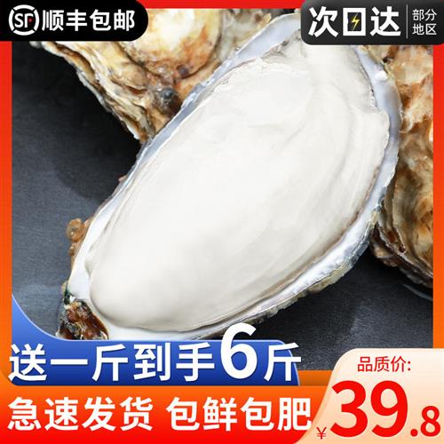 乳山生蚝鲜活5斤牡蛎新鲜海鲜水产海产海蛎子10商用整箱顺丰