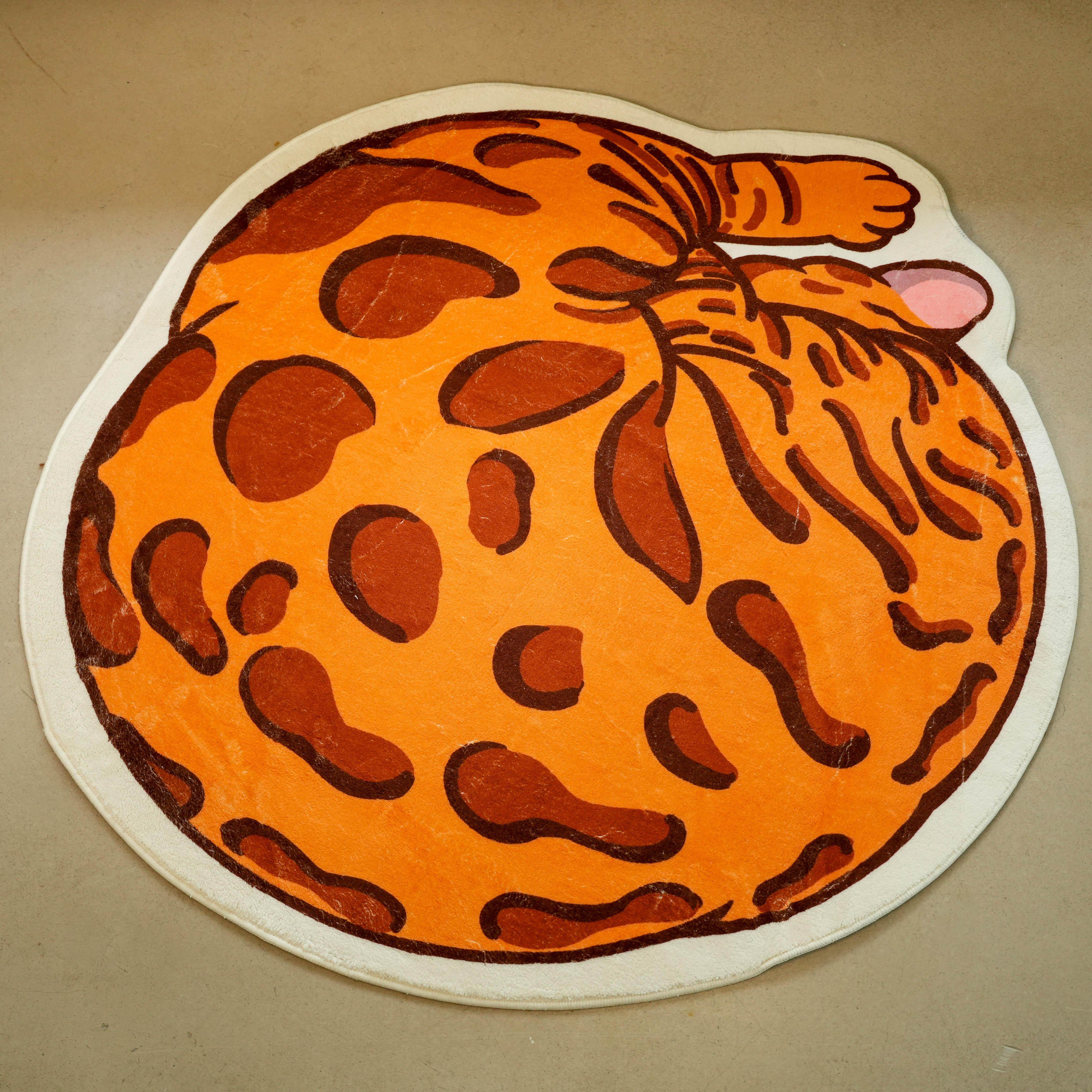 菊郎他的猫超火曲奇猫植绒地毯