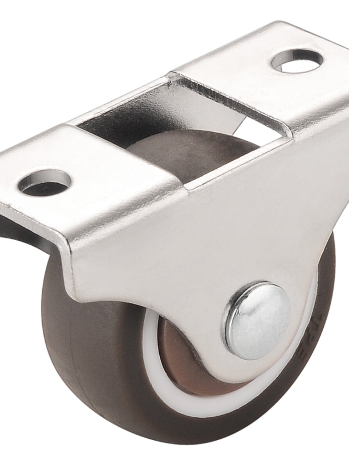 1寸静音小万向轮榻榻米抽屉滑轮b柜子轮子滚轮万向脚轮橡胶定向轮