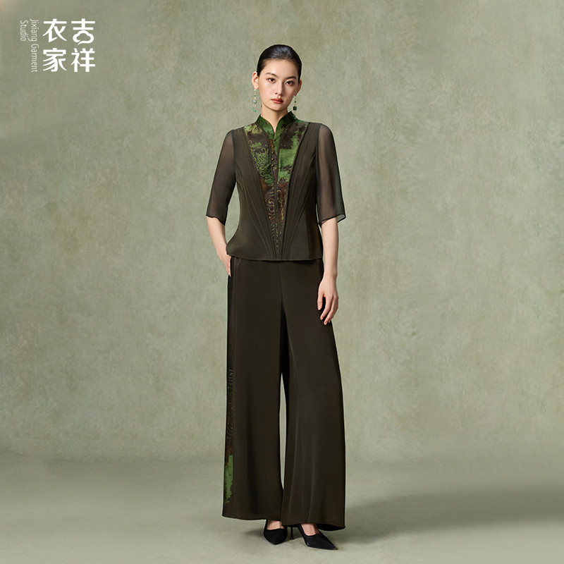 套装天机玄印上衣+瑶章裤子图片