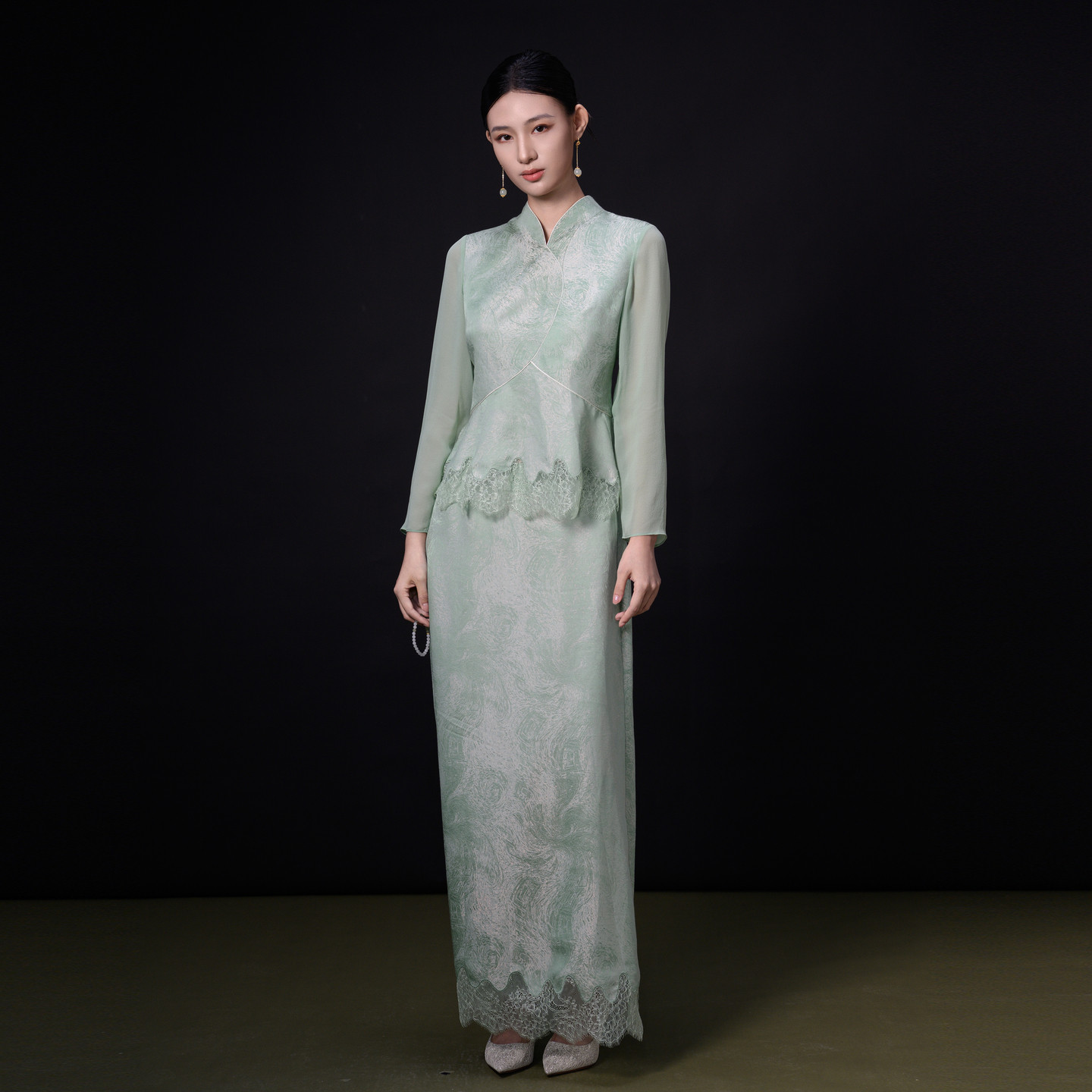 吉祥衣家女装烟花漾半裙半身裙图片