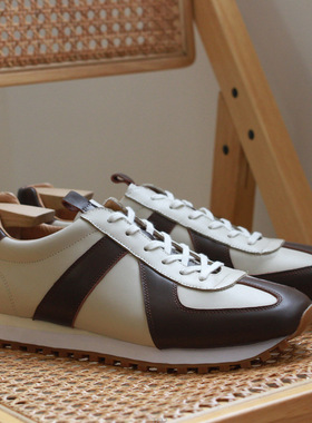 日式透气减震Marathon马拉松复古增高跑鞋百搭高发泡运动休闲鞋男