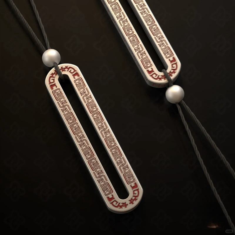 二十八宿春秋尺国潮吊坠|挂饰新中式国风道系精工男士吊坠饰品