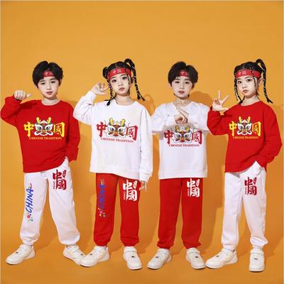 中国风啦啦队舞青春活力演出服