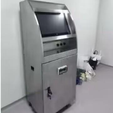不锈钢工控机柜立式触摸屏查询机一体机