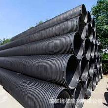 增强型HDPE塑钢壁缠绕管HDPE聚乙烯塑钢缠绕排水管