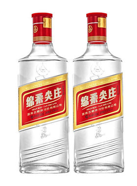 绵柔尖庄大光42度50度500ml*2瓶红标老款浓香型白酒纯粮食口粮