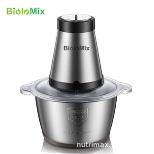 出口家用2L不锈钢双速绞肉机食物料理机Meat Chopper Grinder