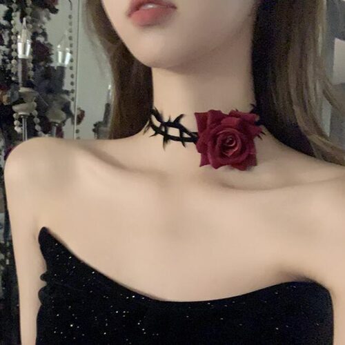 womenclothes复古少女颈