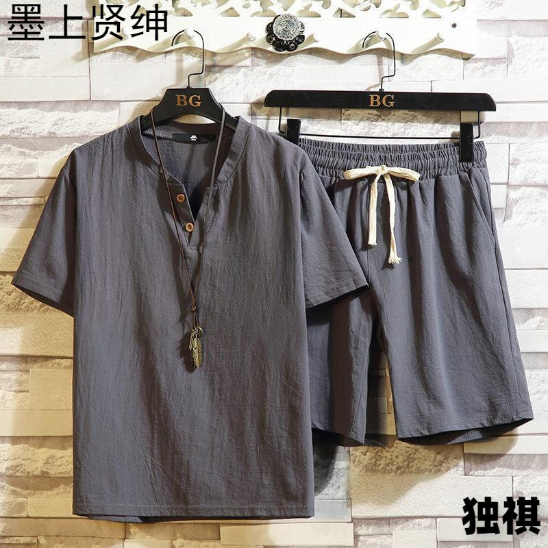 2026menclothes棉麻短