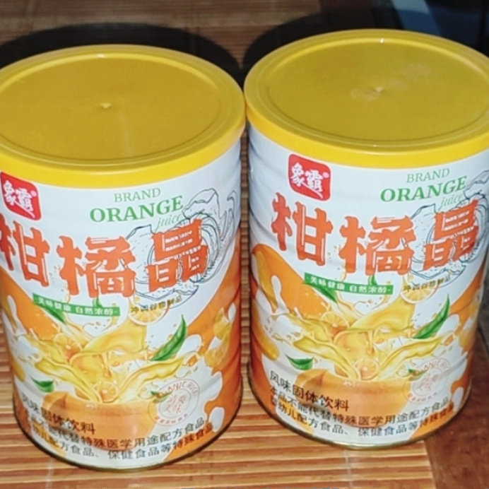 象霸柑橘晶柑橘粉速溶颗粒冲泡果汁橙汁粉云雾茶风味固体饮料净重