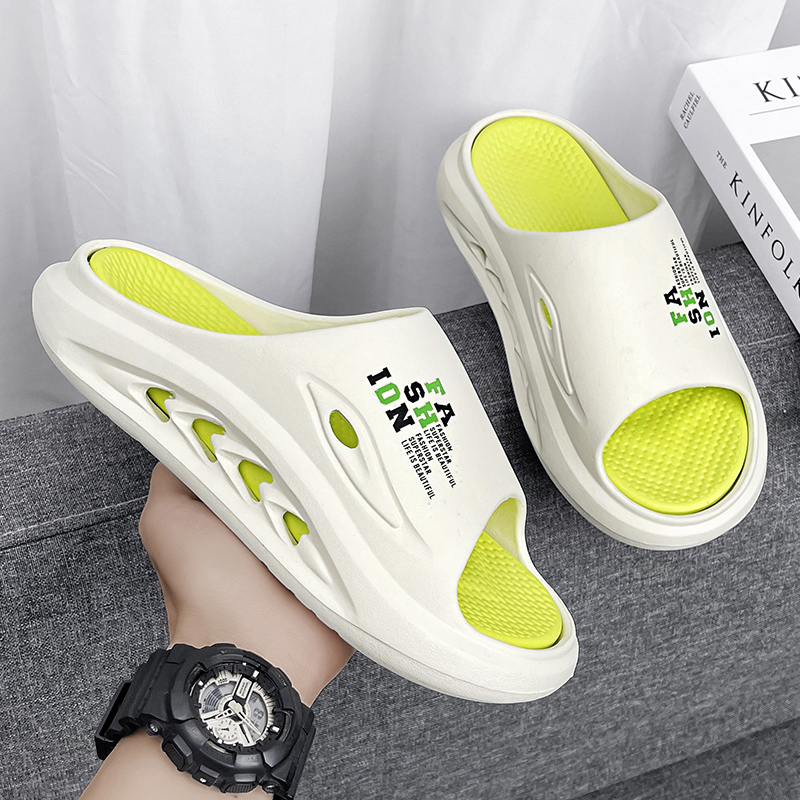 拖鞋男夏季潮流外穿运动休闲防滑特大码46踩屎感厚底沙滩48凉拖男