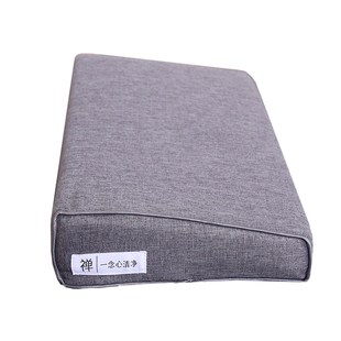 1Z5X打坐垫禅修垫椰棕折叠冥想静坐垫家用跪拜佛蒲V团加厚盘坐垫
