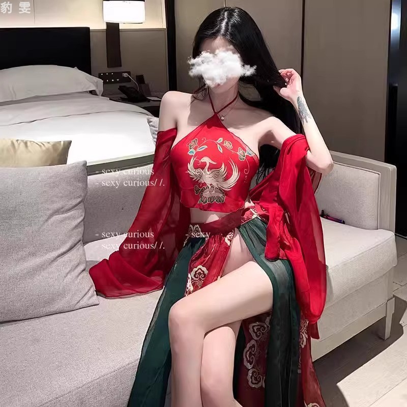 国潮古风敦煌飞天凤女cosplay女装制服性感汉服异域风情舞蹈演出