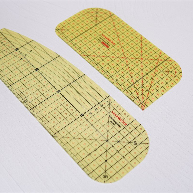 晗颖手工  科灵整烫尺耐高温尺定规尺 补货批次不一样颜色有色差