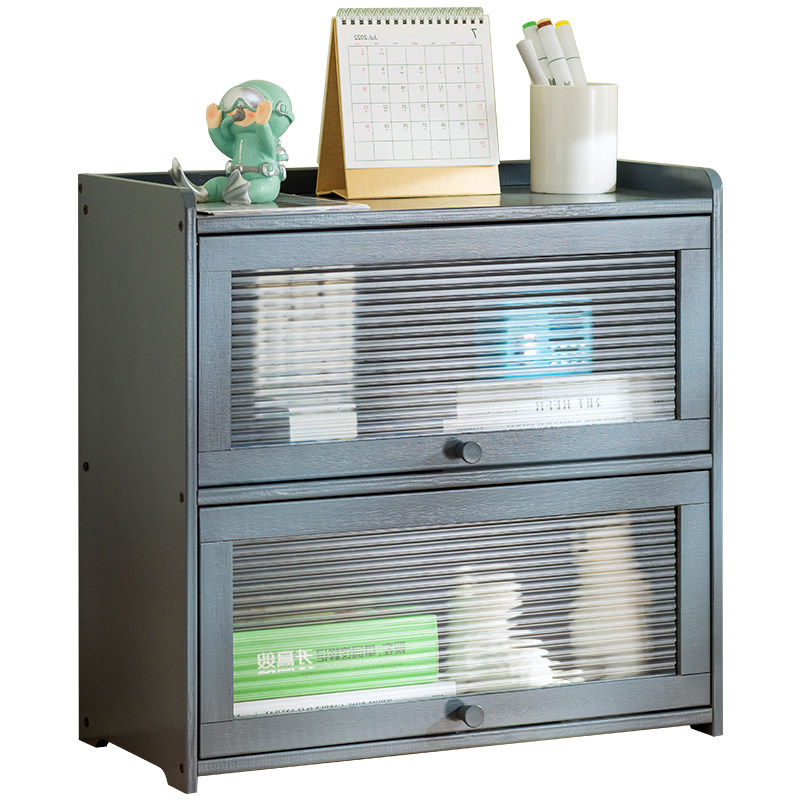 桌面书架置物架书柜书桌上收纳儿童阅读架办公桌家用简易客厅卧室