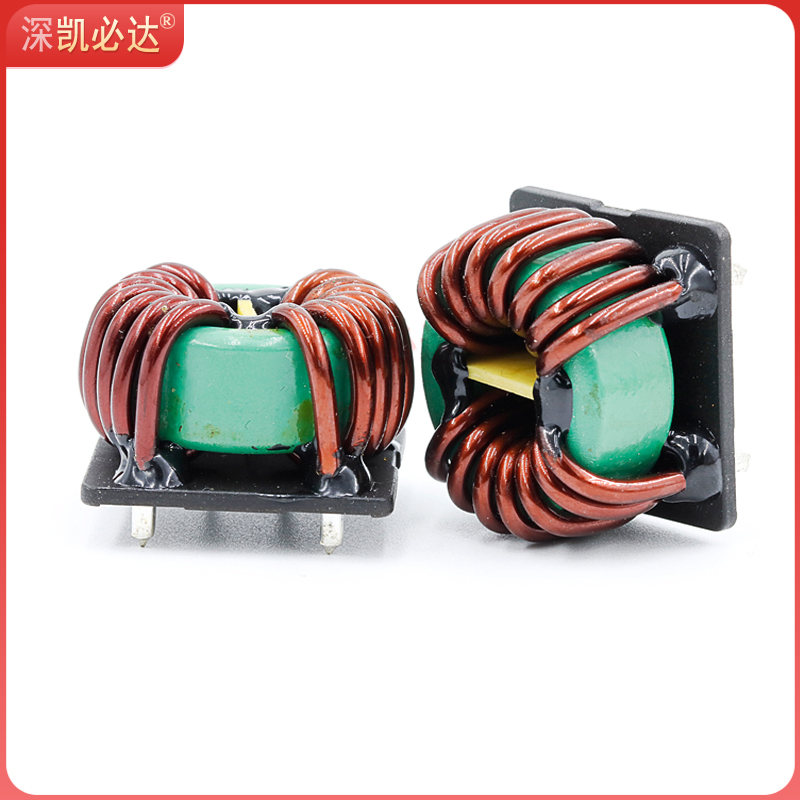 大电流共模电感250UH30A带底座插件磁环电感线圈大功率滤波电感