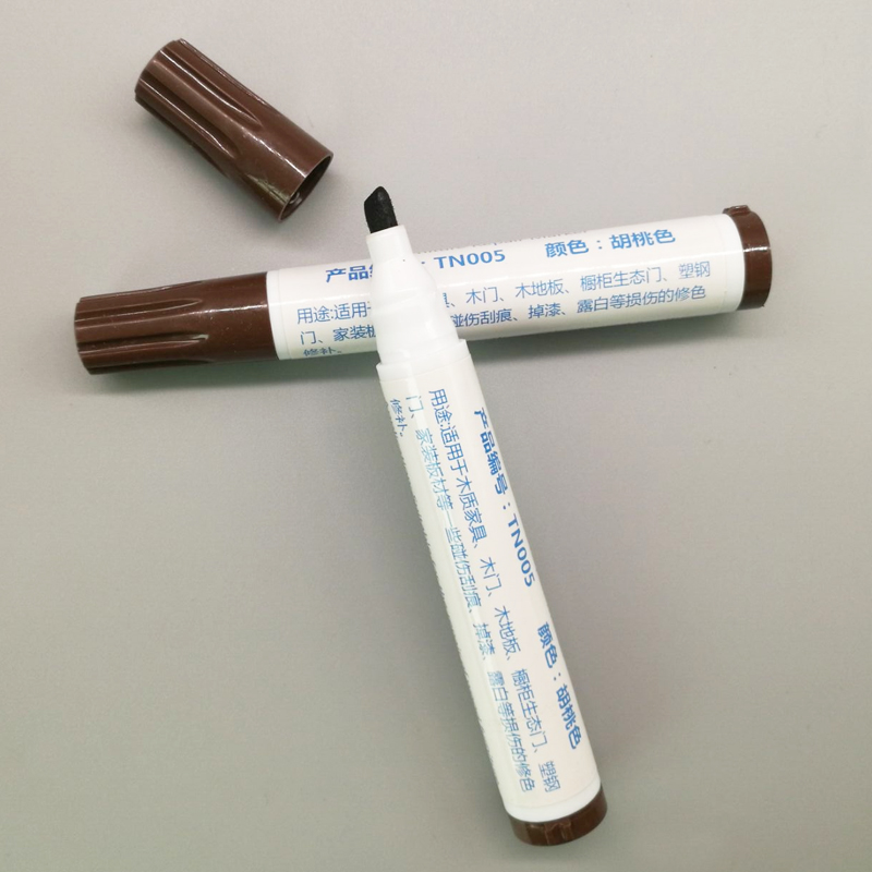 34色家具修色笔  胡桃红木色实木板材露白封边补漆涂色水性马克笔