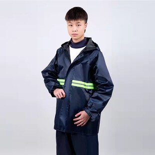 雨衣雨裤 分体防水男女摩托车骑行电动车全身防暴雨外卖雨衣 套装