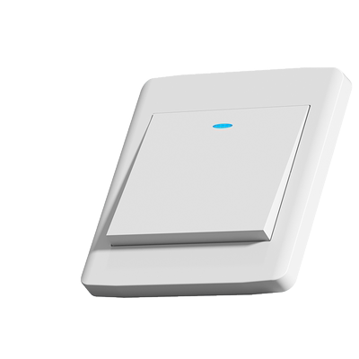 位单开一开单控单联电灯开关白色