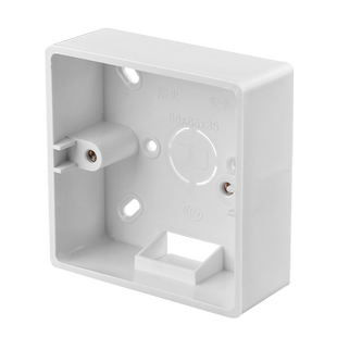 明装超薄款底盒86型开关插座面板加厚pvc接线盒分线盒浴霸布线盒