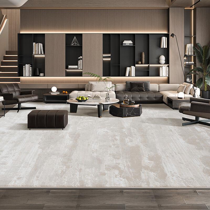 地毯客厅轻奢家用防水抗污现代简约茶几毯地垫床边高级感2023新款