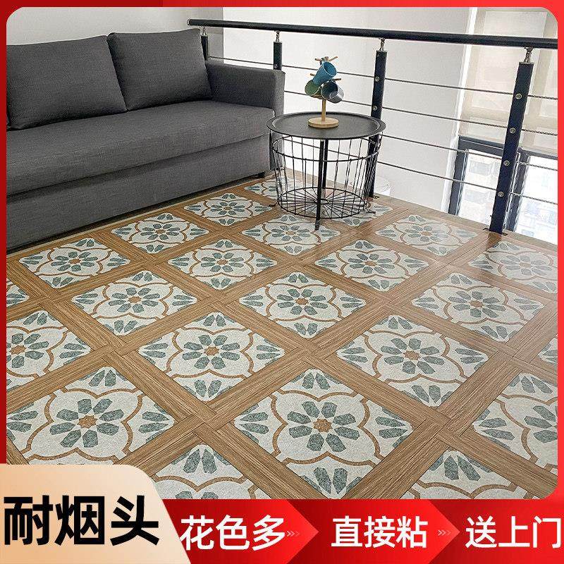 地板贴自粘PVC地板革加厚防水耐磨石塑地板耐烟头阻燃商用地板贴,家装主材,地板革,淘宝优惠券,粉丝福利购,淘宝优惠卷