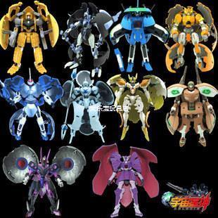 6寸变形宇宙星神玩具 盖亚宙斯阿波罗模型 灵动创想机甲成品