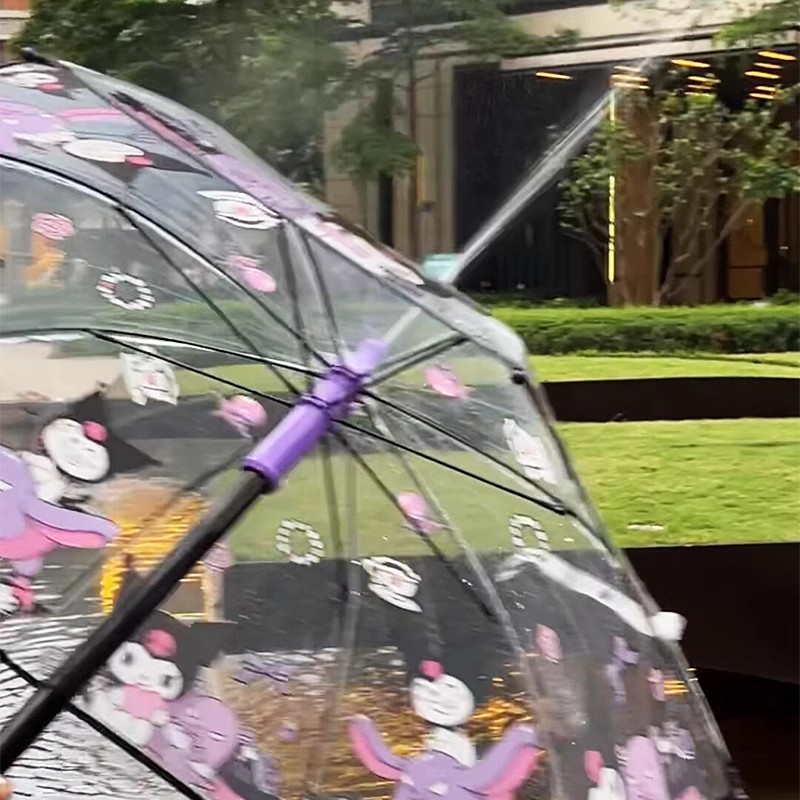 库洛米水枪雨伞创意玩具攻防喷水