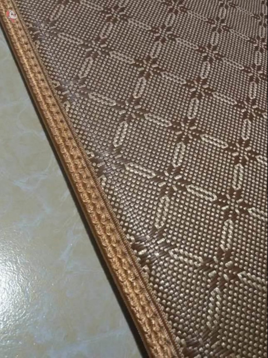 磕大头拜垫跪拜忏四季款108拜忏垫超顺滑大拜垫家用冥想垫藤席垫