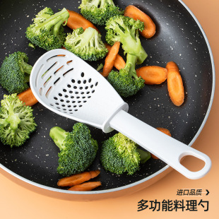 厨房料理小工具 多功能漏勺家用过滤网宝宝辅食土豆压泥研磨器日式