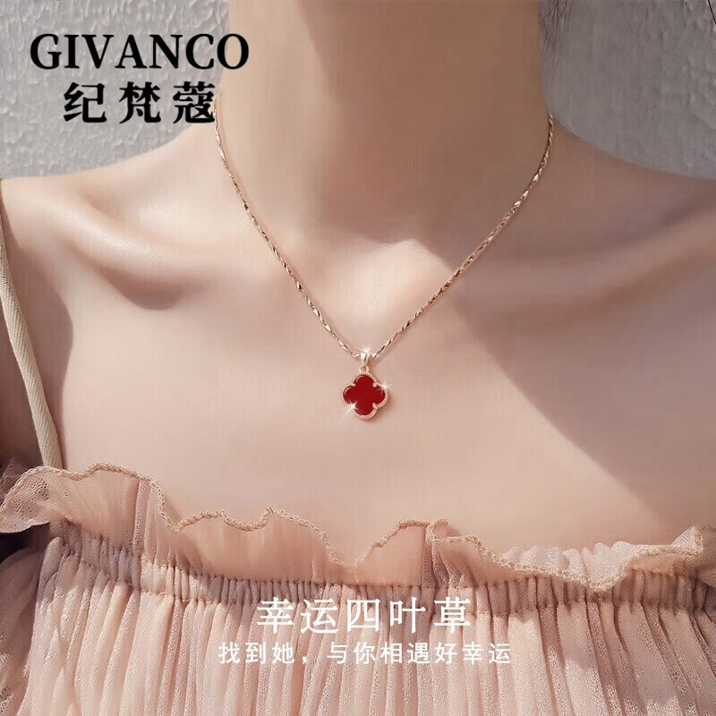 õ���ɫ����-����� ��Ʒ18k����Ҷ������Ů��������