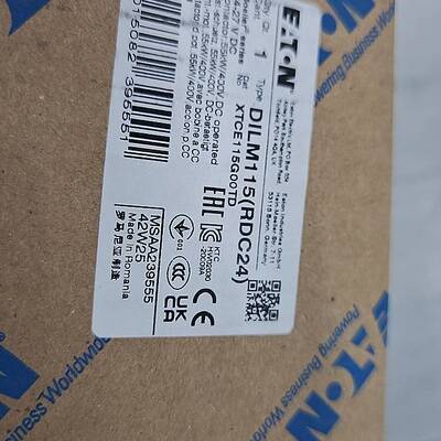 伊顿穆勒 DILM115 交流接触器 UL认证