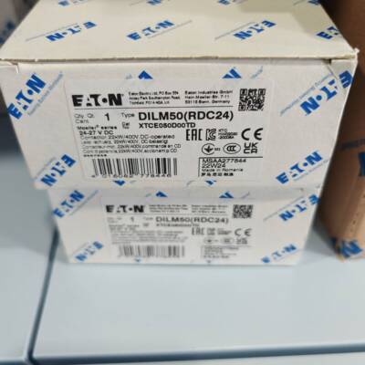 伊顿穆勒DILM50(RDC24) 直流24V接触器UL认证CSA认证