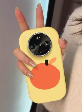 满喆橙色橘子适用于oppoA6pro手机壳A5/A3/2活力版a93s新款a11x卡通全包A97女A35A93S小众a73a58x镜框保护套