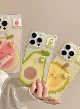 满喆旋转水果适用于三星s25手机壳s24+/s23ultra/s22/s21F/s20plus保护套note20/s10全包a52a54A23A女新款IMD