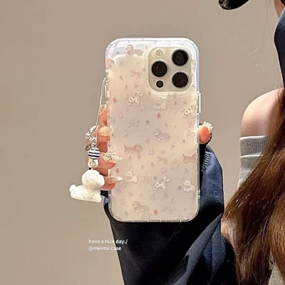 满喆小狗星星适用于OPPOReno15手机壳14/13PROFindX8Sx9保护套A6PROA5A3X7Ultra新款K12S11女款reno10高级IMD