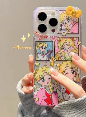 美少女战士适用于荣耀500pro手机壳400/300/90GT保护套x70iX60GTX50全包magic8/7/5防摔play9T8T畅玩60透明