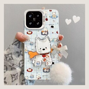 满喆浅蓝小狗适用于一加15/13T12手机壳Ace6/5Ultra竞速至尊版保护套1+11新ACE3V3PRO女ACE2V防摔OnePlus元气