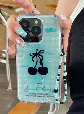 满喆黑色樱桃适用于OPPOReno15手机壳14/13PROFindX8Sx9保护套A6PROA5A3X7Ultra新款K12S11女款reno10高级IMD