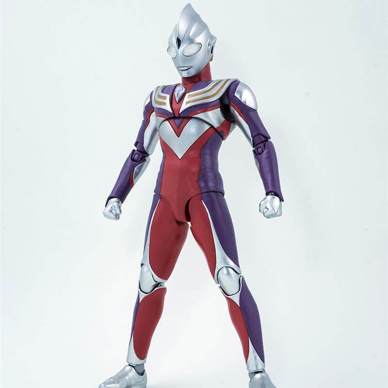 빛의 거인 울트라맨 티가 피규어 ACT 선물 상자 다관절 초가동 장난감 SHF 시리즈
