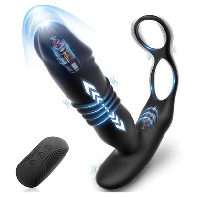 Vibrating Plug Vibrator Anal Butt Plugs Male Remote Control