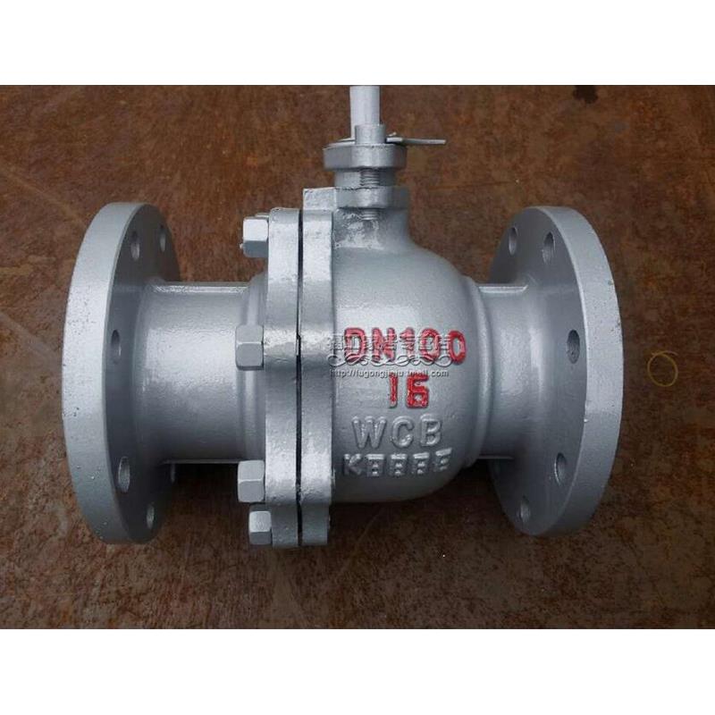 Q41F-16C铸钢碳钢蒸汽法兰球阀DN15 20 25 32 40 50 65 80 100150