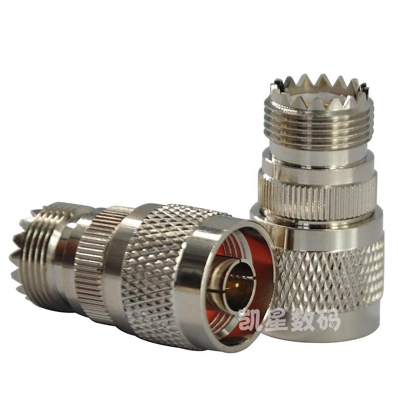 。FT-7800R FT-7900 FT-8800R对讲机 馈线转接头N公头转M母头